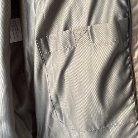 UTEX Xtérior Cream Down Filled Belted Puffer Winter Jacket Size Medium - Picture 7 of 12